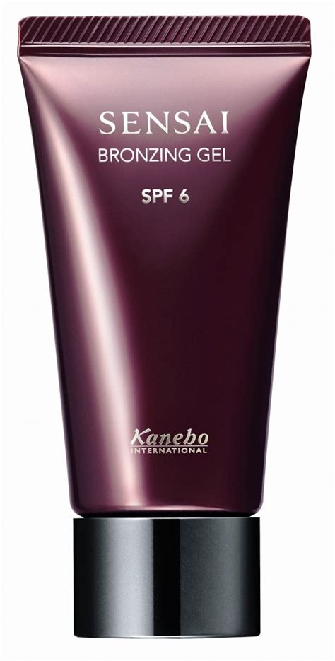 sensai bronzing gel spf 6.